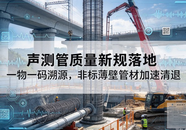凯里声测管质量新规落地，一物一码溯源，非标薄壁管材加速清退