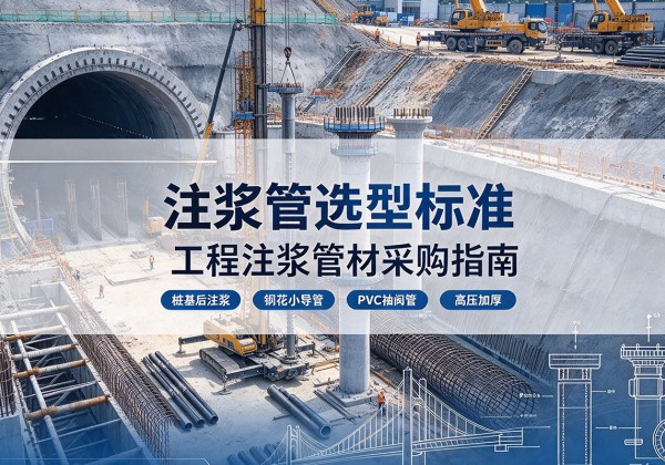 凯里注浆管选型标准